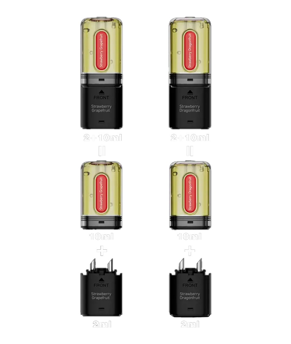 Fumot Ultra T32000 2+10 Pod-System Diagramm